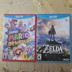 Wii U Video Games Mario Zelda