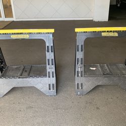 Plastic Saw Horses
