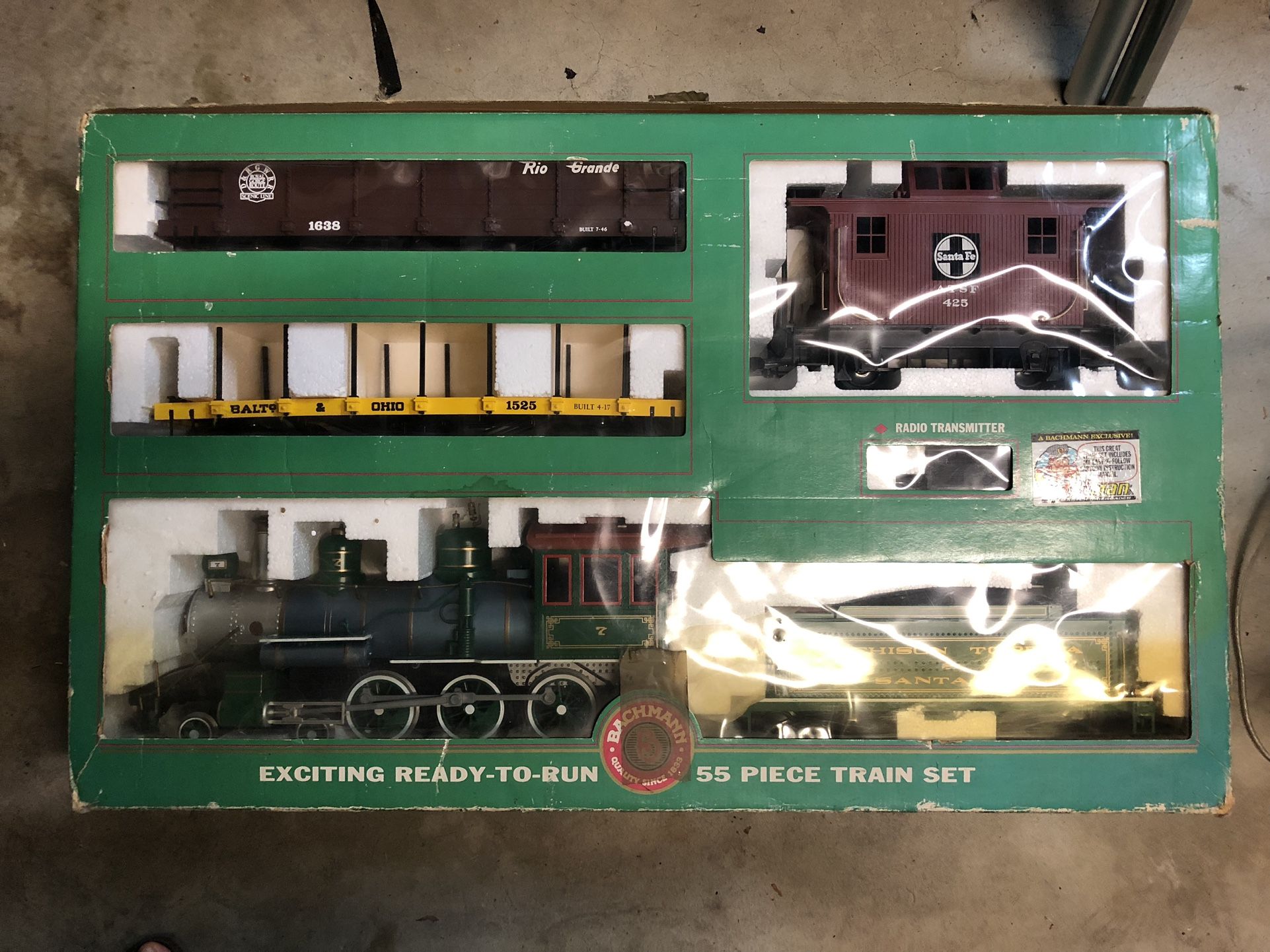 Vintage Bachmann 90 0100 Big Hauler Train Set