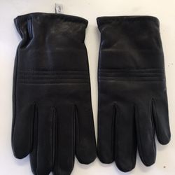 Calvin Klein Leather Gloves 