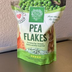Pea Flakes For Rabbit Treat 