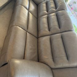 Reclining Couch Leather 