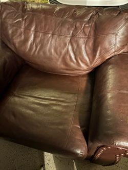 FREE Real Leather Chair