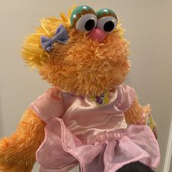 Zoe From Sesame Street Hand Puppet For Kids
