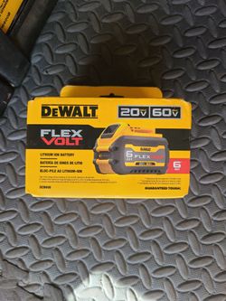 DeWalt FlexVolt 20V/60V 6Ah Lithium Ion Battery