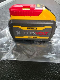 Dewalt 20v/60v flexvolt 9ah battery