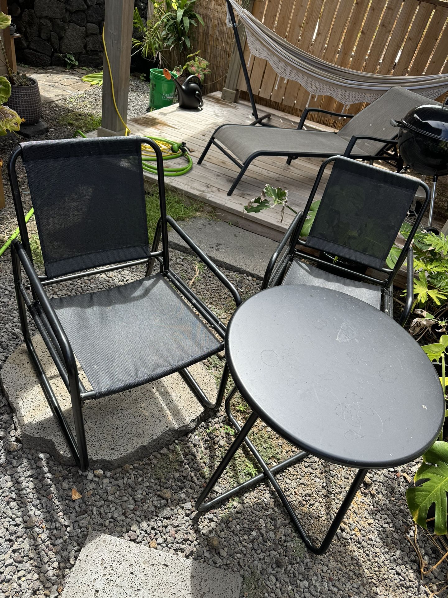 Table and Chairs