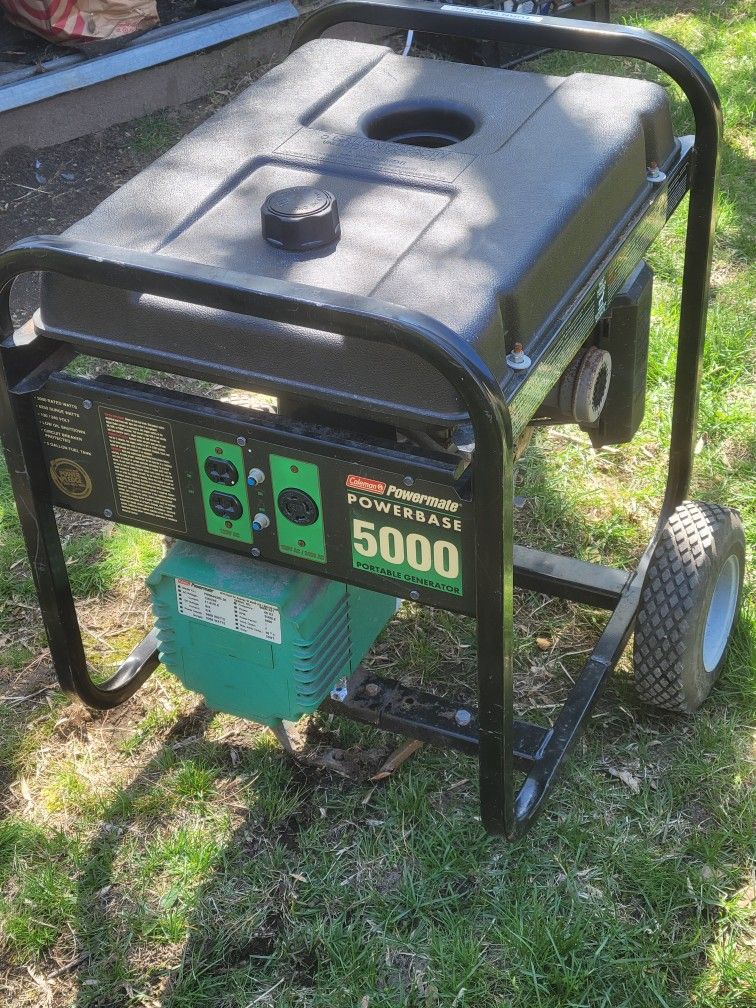 COLEMAN 5000 WATTS GENERATOR