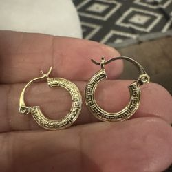 14k gold plated  earrings