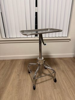 Stainless Steel Medical Instrument Tray Stand