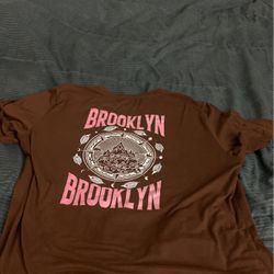 Brown And Pink Brooklyn Shirt