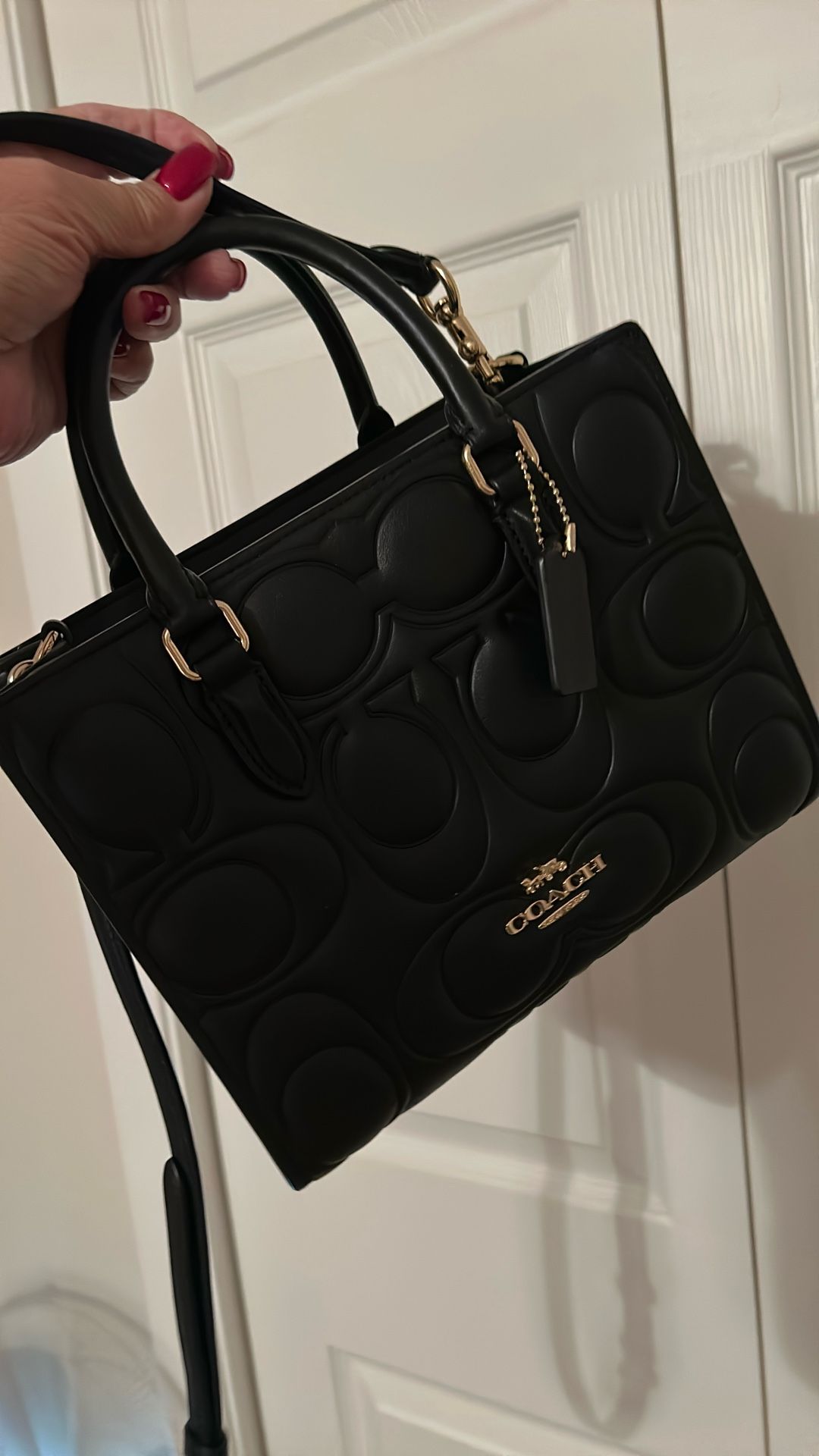 Coach Maggie Small Embossed Purse