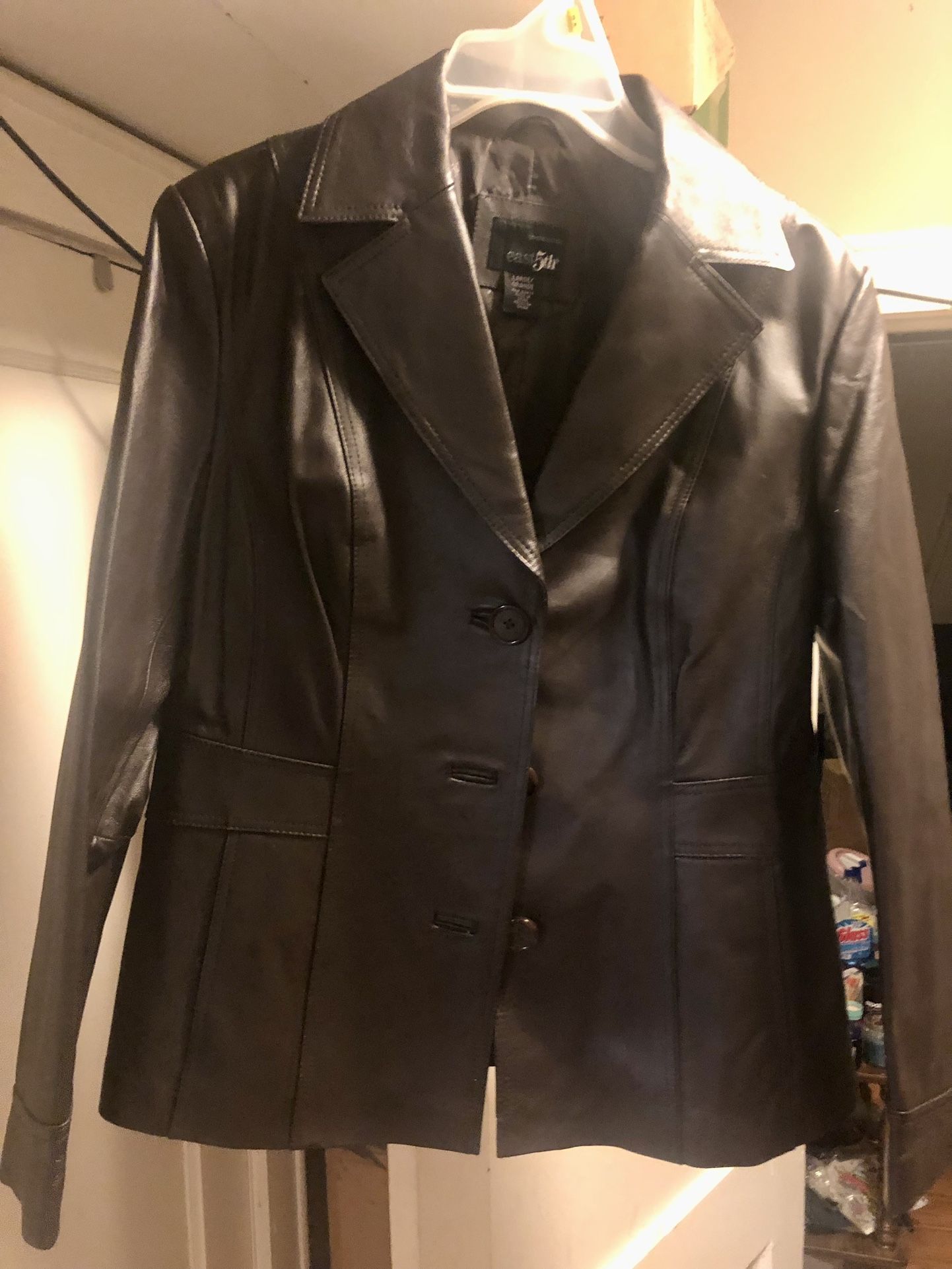 Women’s East 5th Leather Coat