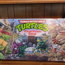Vintage 1984 Mirage Studios TMNT Teenage Mutant Ninja Turtles Pizza Power Board Game With Box - Rare!!
