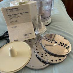 Braun Mixer/Grinder With Instructions