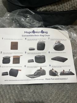 Large Bean Bag Bed & Chair