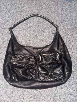 vintage y2k slouchy black bag