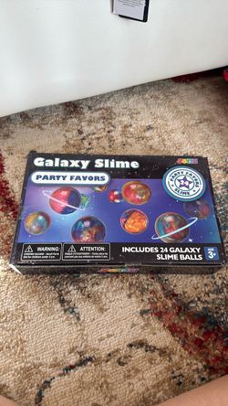 Pack of 24 galaxy slime