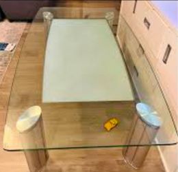 glass coffee table