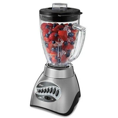Oster® Model 6878 Electric Osterizer Blender 16 Speed 450 Watts (Brushed Nickel)