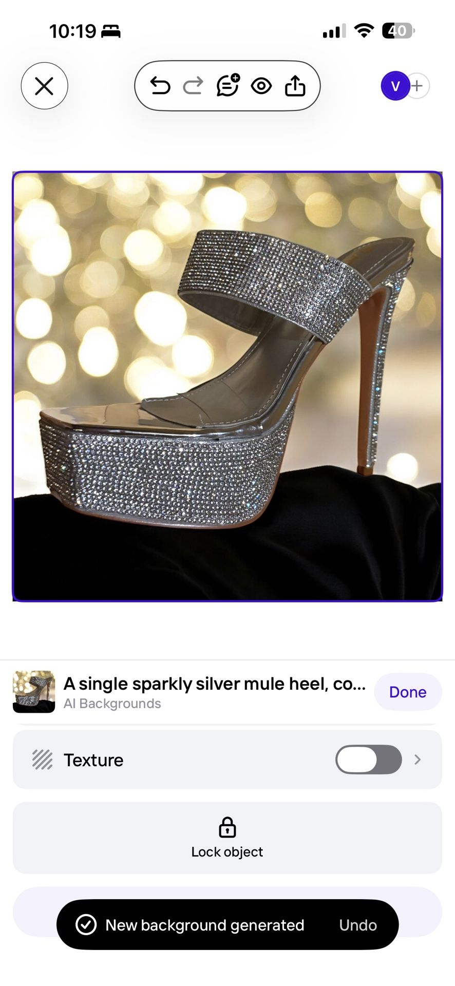 Gorgeous Sparkly Heels