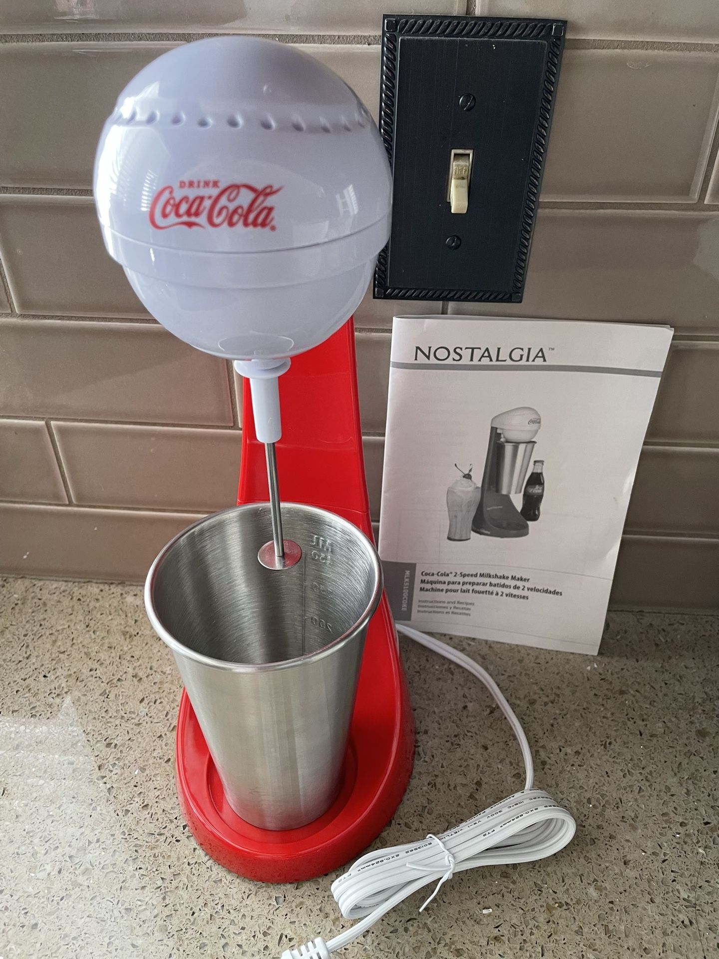 Coca-Cola Milk Shake Maker/Drink Mixer