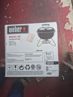 Weber Smokey Joe 14-Inch Charcoal Grill