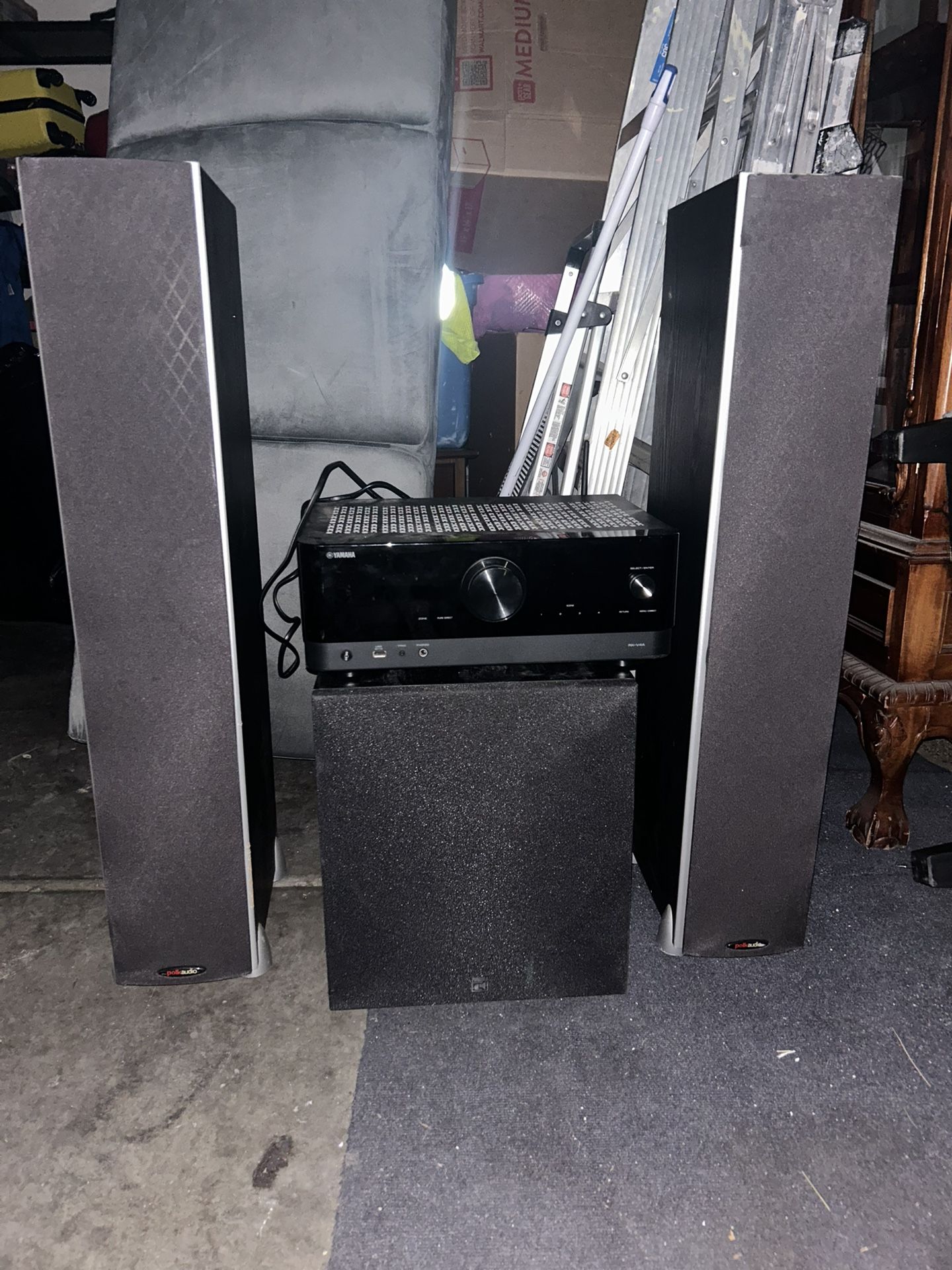 Yamaha And Polk Audio Home Theatre