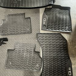 2023 Audi Q5 All Weather Mats, Front, Rear And Trunk 