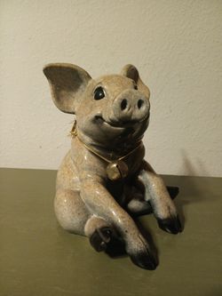 Kitty's Critters Large 9" Webster the Pig