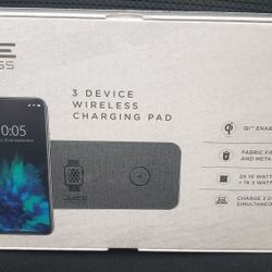 3 Device Witeless Charging Pad