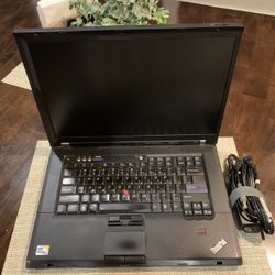 Lenovo T500 15.4 inch Screen with 8GB Ram, DVD Burner, and SSD