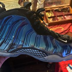 Blue Mirror Nike Foam Posite Pro