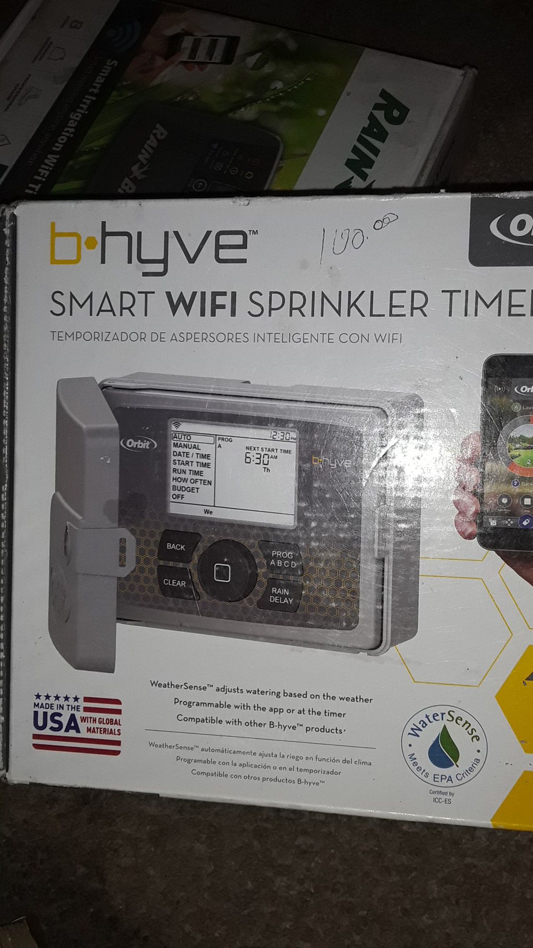 Smart Wi-Fi sprinkler timer