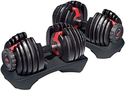 NEW! IN BOX... NOT FAKE DUMBBELL SET. Bowflex 552 dumbells set