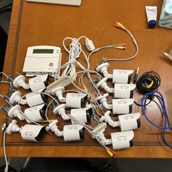 Night Owl security camera set of 16