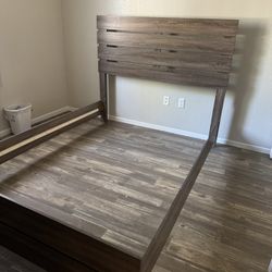 Oak Barrel Bed frame 