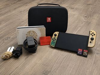 Nintendo switch ( Zelda limited edition) new and perfect condition