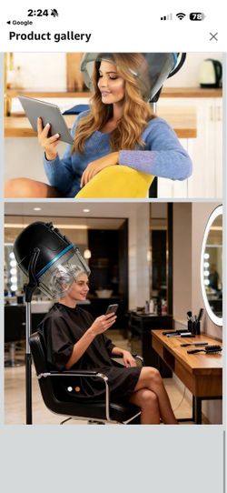 ZENY Stand Up Hair Dryer 1300W Adjustable Floor Hooded Bonnet Hair Dryers with Rolling Wheels Professional Salon Equipment for Beauty Home Hair Drying