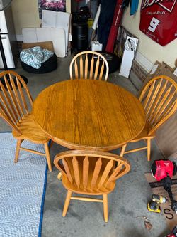 Solid Oak  kitchen or dining room