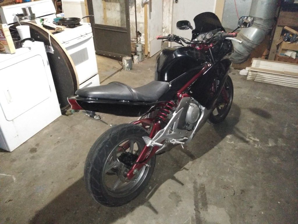 A 2006 Kawasaki Ninja 650