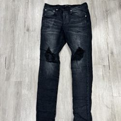 P002 Black Wash Blowout SIZE 33