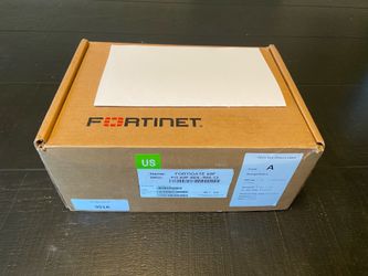 Fortinet FortiGate 60F FG-60F with UTP License 2/2027 - Unclaimed