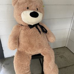 Giant Plush Teddy Bear (almost 5ft Tall) 