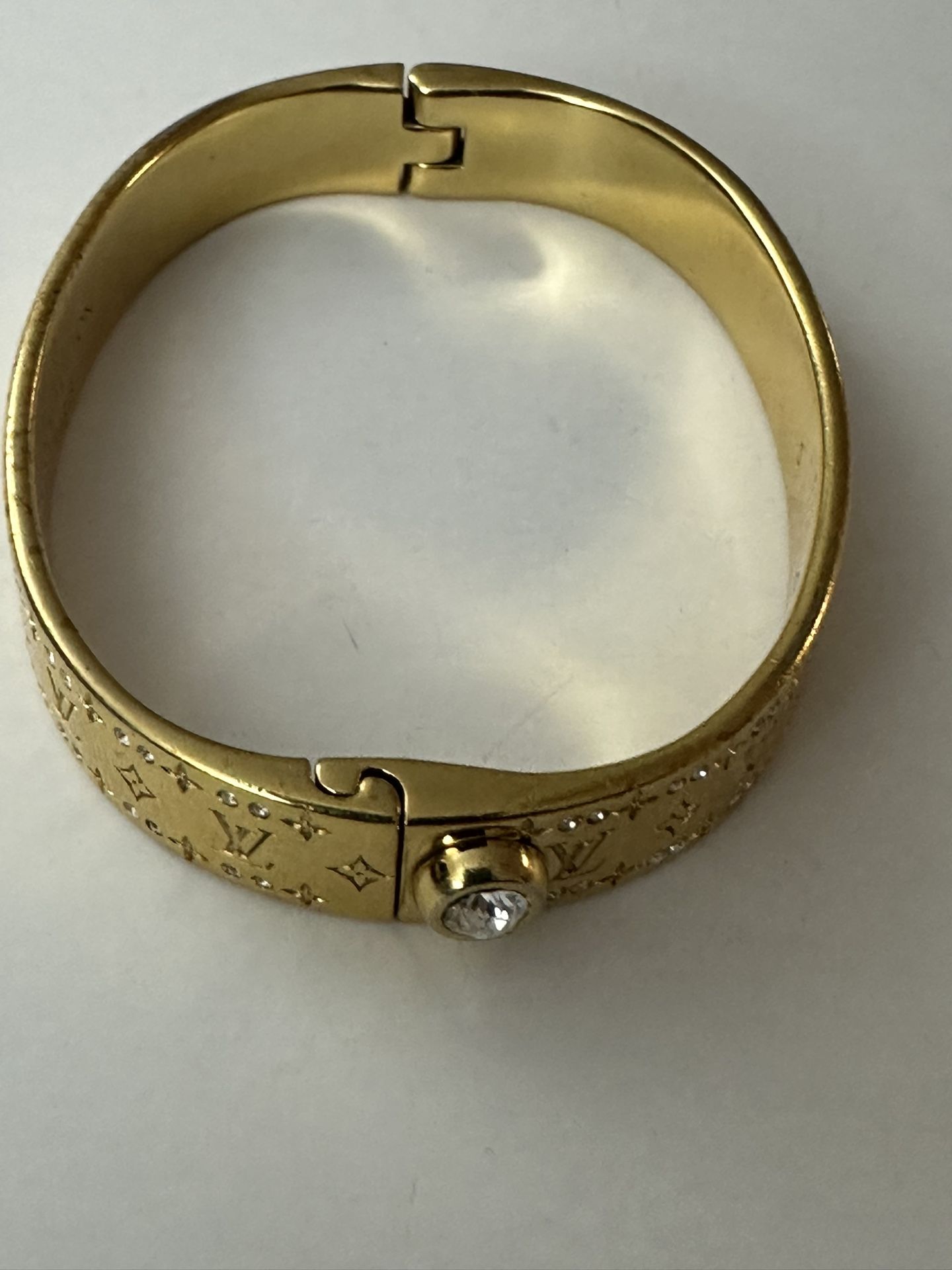 Pre-owned Louis Vuitton Nanogram Bangle