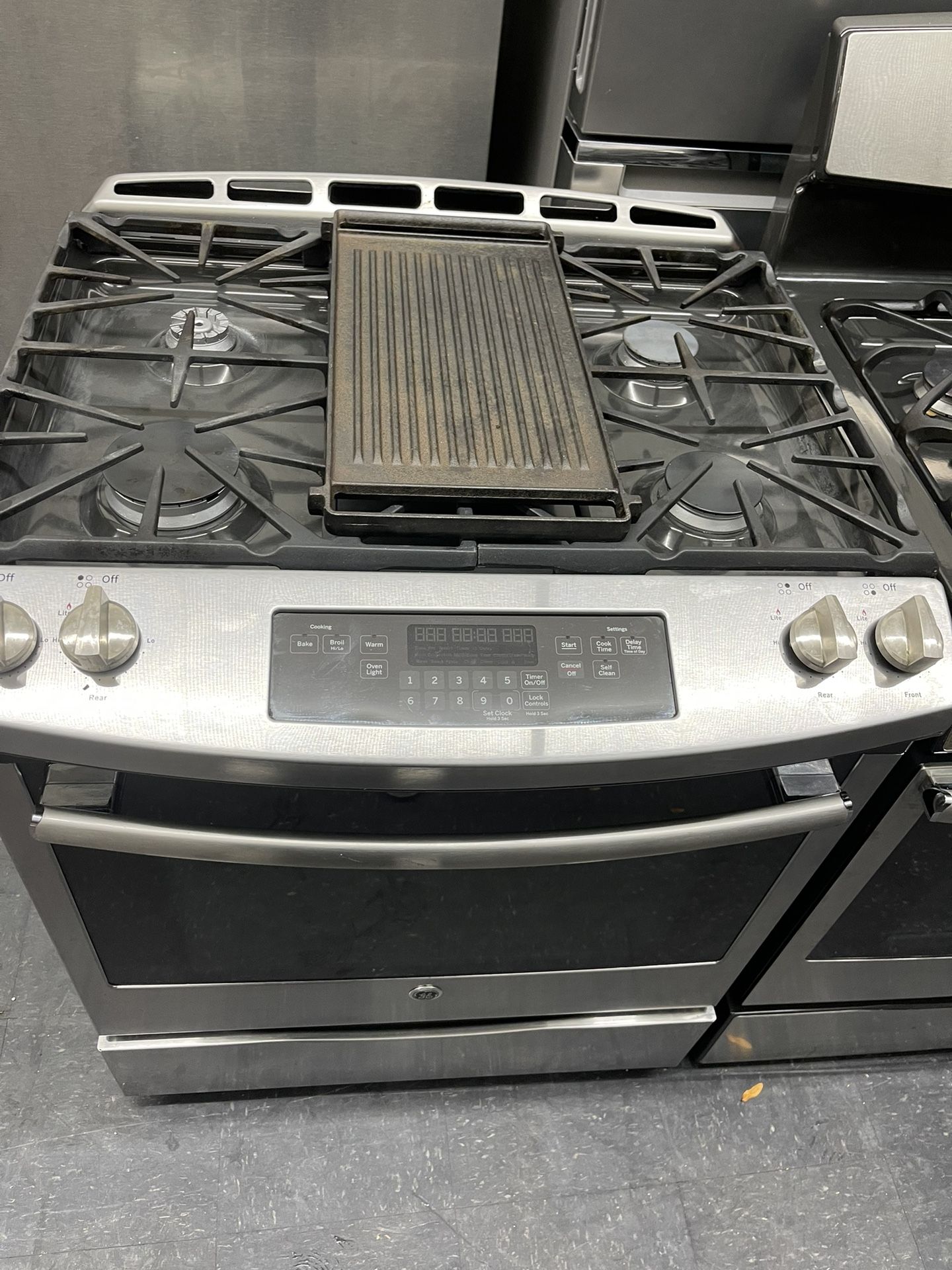 Gas Stove 30 Slide Un General Electric