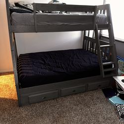 Hardly Used Bunk bed With Drawers