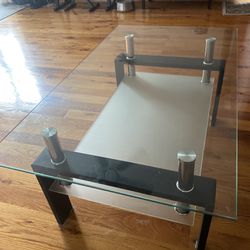 Glass Coffee Table Perfect Condition