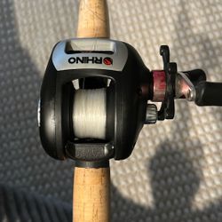 Rhino Casting Reel + Renegade Pro Series Rod - Set