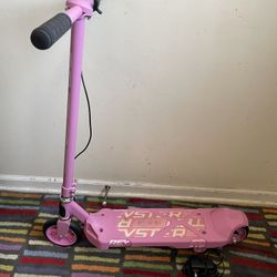 Pink Pulse Revolution, Revster 200 Kids 2-in-1 Electric & Kick Scooter